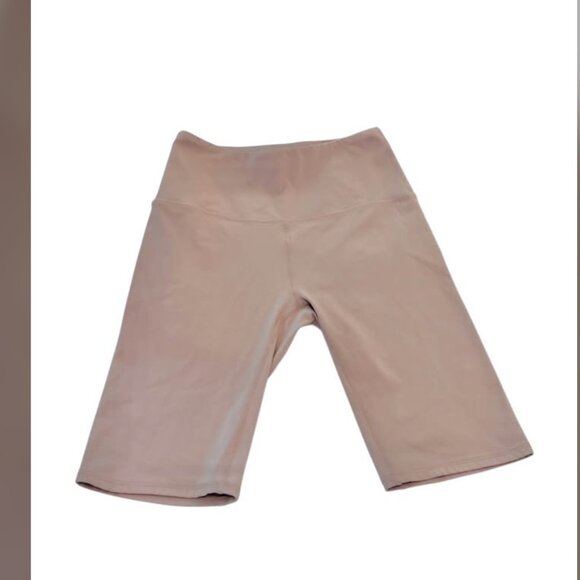 Varley Blush Pink 10" Inseam Biker Athletic Shorts Women's size S - Picture 2 of 5